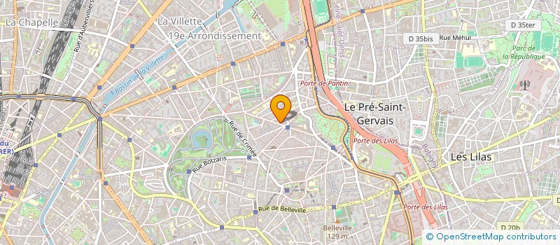 localisation de l'entreprise MONSIEUR JOSEPH PICCINATO  PARIS