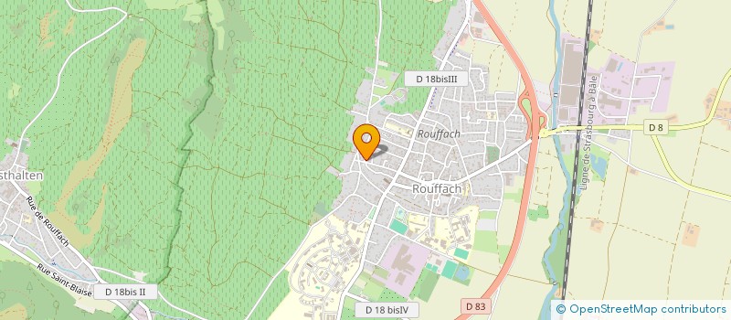 localisation de l'entreprise MONSIEUR JOSEPH PIECHOTTA  ROUFFACH