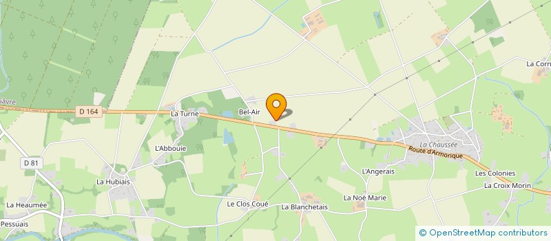 localisation de l'entreprise MONSIEUR JOSEPH PINEL  NOTRE-DAME-DES-LANDES