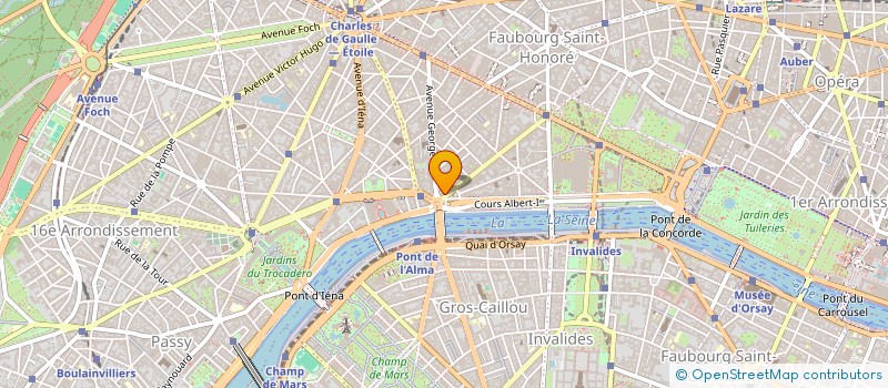 localisation de l'entreprise MONSIEUR JOSEPH PIVIDAL  PARIS