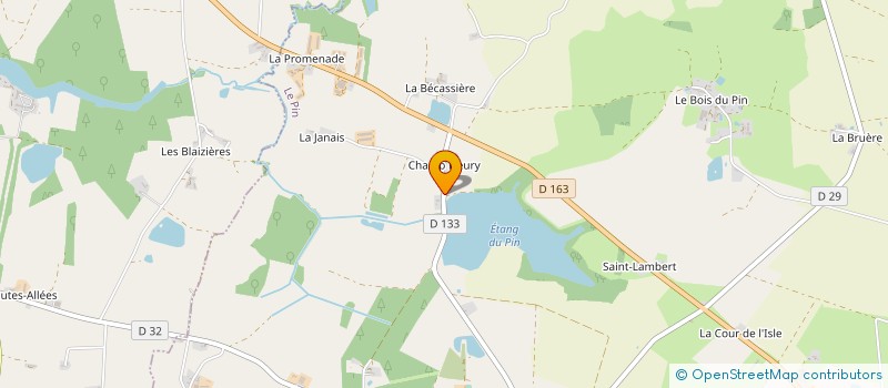 localisation de l'entreprise MONSIEUR JOSEPH PLOTEAU à VALLONS-DE-L'ERDRE
