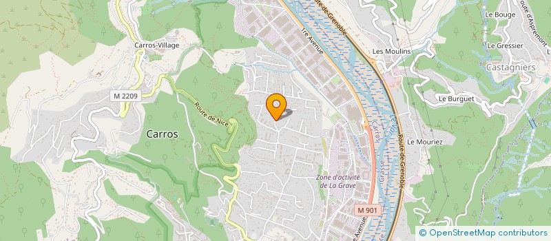 localisation de l'entreprise MONSIEUR JOSEPH PODVIN à CARROS