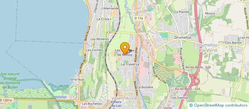 localisation de l'entreprise MONSIEUR JOSEPH POGNANT GROS à VIVIERS-DU-LAC