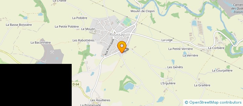 localisation de l'entreprise MONSIEUR JOSEPH POILANE à SEVREMOINE