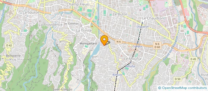 localisation de l'entreprise MONSIEUR JOSEPH POINAMBALON à SAINT-DENIS
