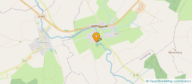 localisation de l'entreprise MONSIEUR JOSEPH POINSIGNON  FOULIGNY