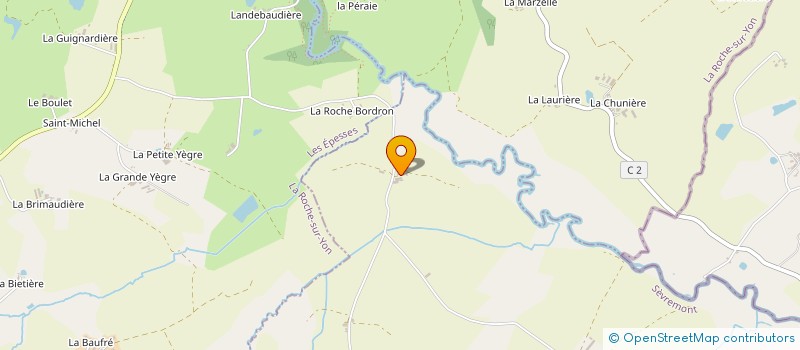 localisation de l'entreprise MONSIEUR JOSEPH POITEVINEAU  REAUMUR