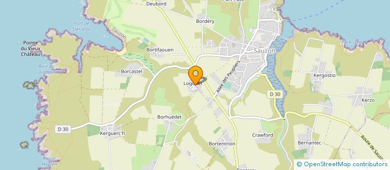 localisation de l'entreprise MONSIEUR JOSEPH PORTUGAL  SAUZON