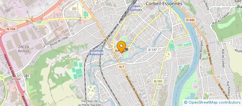 localisation de l'entreprise MONSIEUR JOSEPH POSTIUS à CORBEIL-ESSONNES