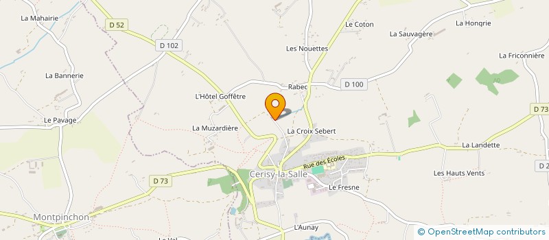 localisation de l'entreprise MONSIEUR JOSEPH POTEY à OUVILLE