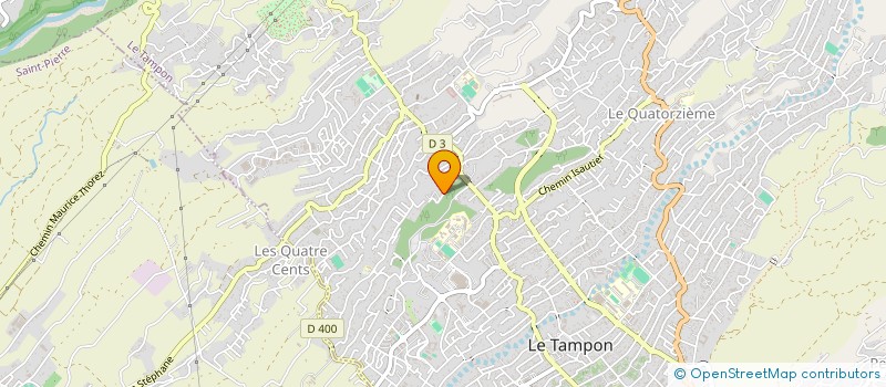 localisation de l'entreprise MONSIEUR JOSEPH POTHIN  LE TAMPON