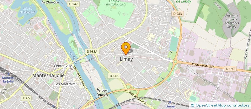 localisation de l'entreprise MONSIEUR JOSEPH PROD'HON à LIMAY