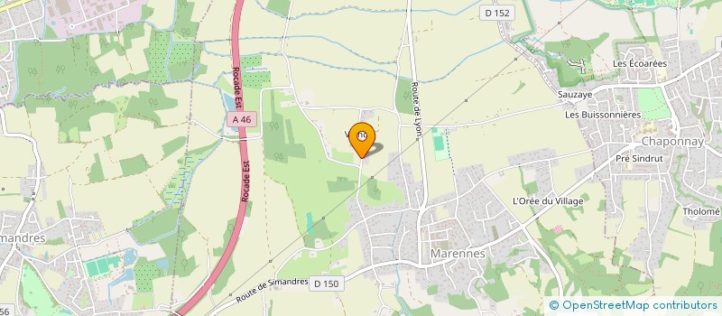 localisation de l'entreprise MONSIEUR JOSEPH PRUVOST  MARENNES