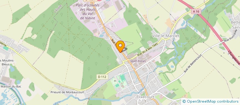 localisation de l'entreprise MONSIEUR JOSEPH PURNELLE  FLIXECOURT