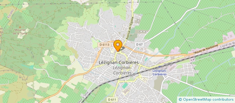 localisation de l'entreprise MONSIEUR JOSEPH QUEROL  LEZIGNAN-CORBIERES