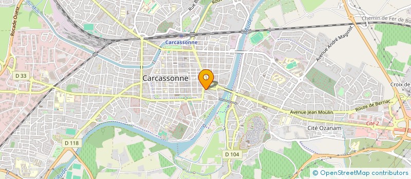 localisation de l'entreprise MONSIEUR JOSEPH RABAT à CARCASSONNE