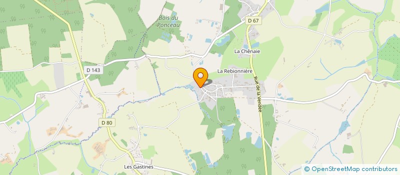 localisation de l'entreprise MONSIEUR JOSEPH RABJEAU  MAUGES-SUR-LOIRE