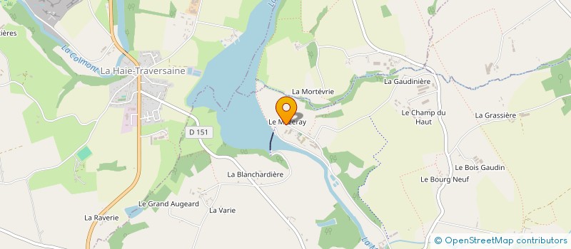 localisation de l'entreprise MONSIEUR JOSEPH RAIMBAULT  SAINT-FRAIMBAULT-DE-PRIERES