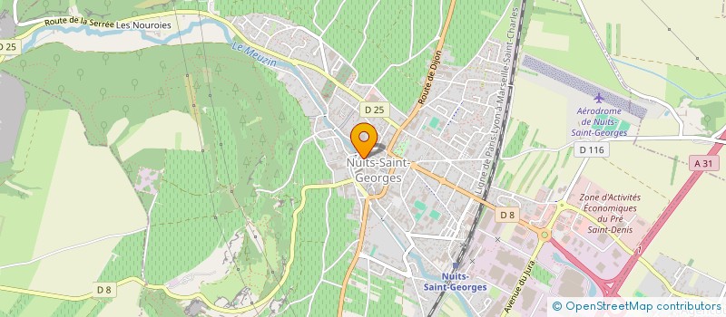 localisation de l'entreprise MONSIEUR JOSEPH RAIMUNDO  NUITS-SAINT-GEORGES