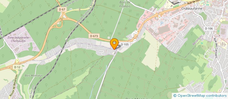 localisation de l'entreprise MONSIEUR JOSEPH RAMEL  GRANDFONTAINE