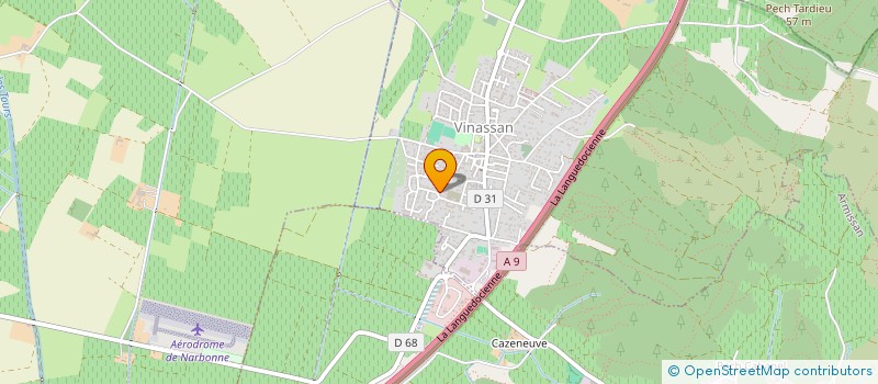 localisation de l'entreprise MONSIEUR JOSEPH RAMON  VINASSAN