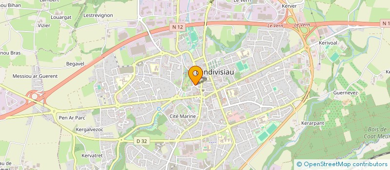 localisation de l'entreprise MONSIEUR JOSEPH RAMONE à LANDIVISIAU