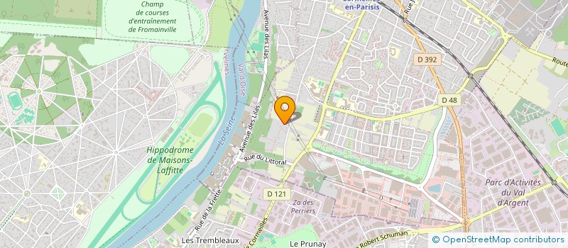 localisation de l'entreprise MONSIEUR JOSEPH REINHARD à CORMEILLES-EN-PARISIS