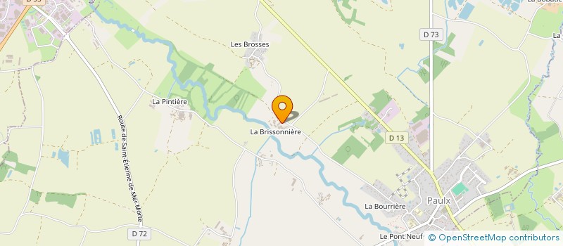 localisation de l'entreprise MONSIEUR JOSEPH RENAUD  PAULX