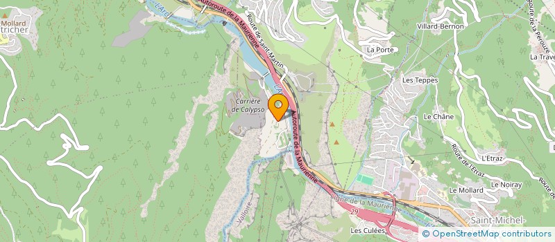 localisation de l'entreprise MONSIEUR JOSEPH REY  SAINT-MARTIN-DE-LA-PORTE