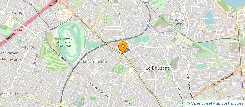 localisation de l'entreprise MONSIEUR JOSEPH REYDELLET à LE BOUSCAT