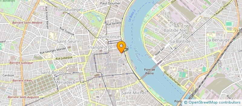 localisation de l'entreprise MONSIEUR JOSEPH RICHARD  BORDEAUX