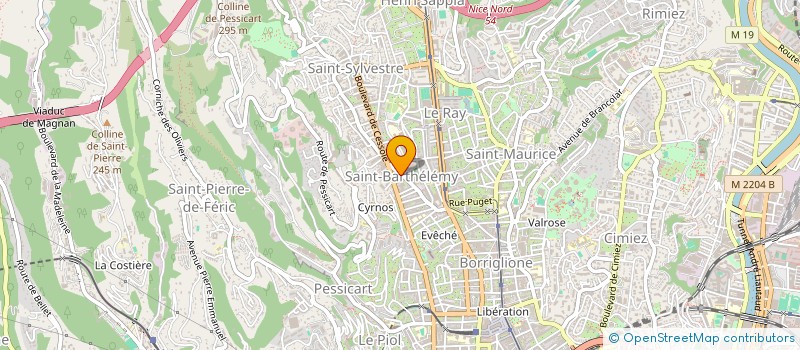 localisation de l'entreprise MONSIEUR JOSEPH RIPOLLI à NICE