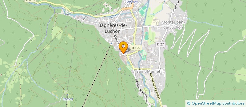 localisation de l'entreprise MONSIEUR JOSEPH RIVES à BAGNERES-DE-LUCHON
