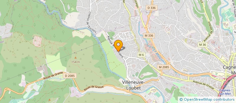 localisation de l'entreprise MONSIEUR JOSEPH RIVIERA à VILLENEUVE-LOUBET