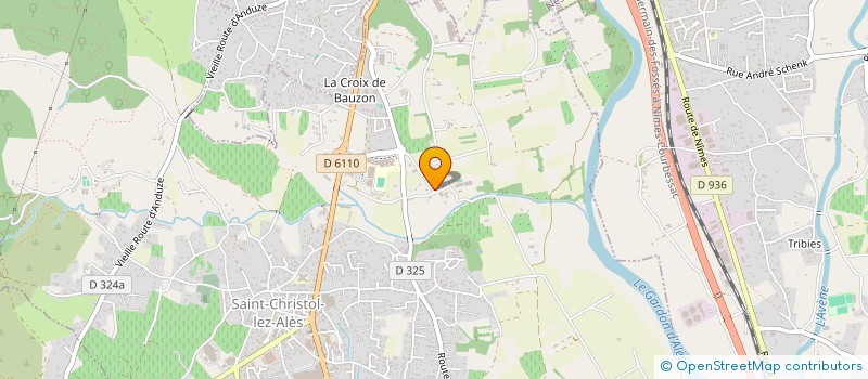 localisation de l'entreprise MONSIEUR JOSEPH RIVIERE  SAINT-CHRISTOL-LEZ-ALES