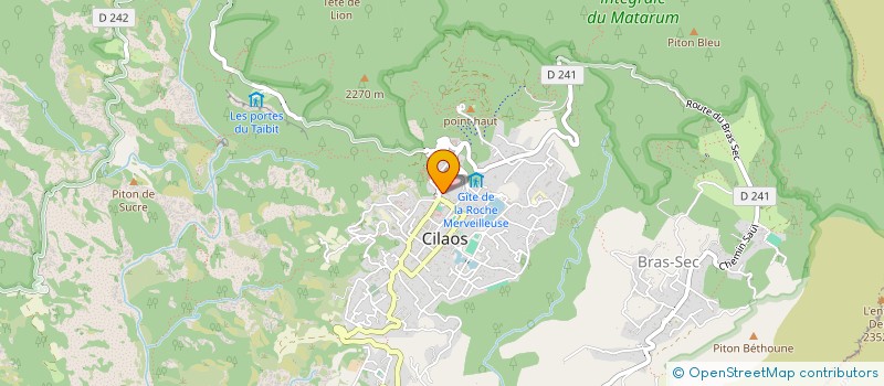 localisation de l'entreprise MONSIEUR JOSEPH RIVIERE  CILAOS