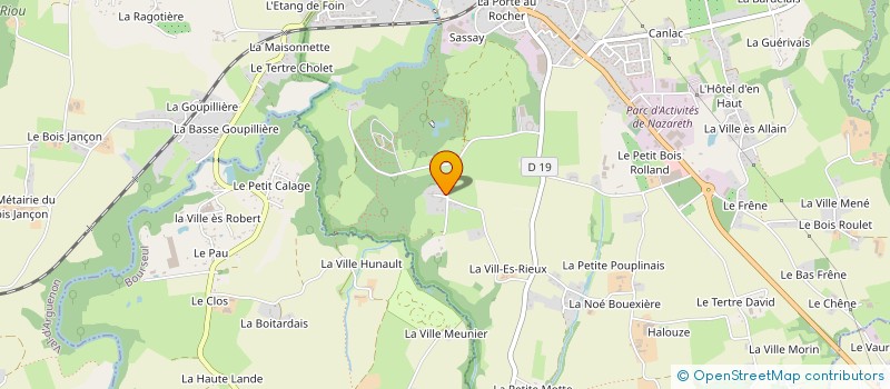 localisation de l'entreprise MONSIEUR JOSEPH ROBERI  SAINT-LORMEL