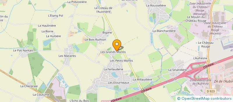 localisation de l'entreprise MONSIEUR JOSEPH ROBERT à MESANGER