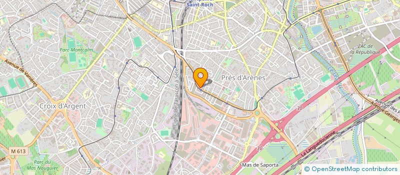 localisation de l'entreprise MONSIEUR JOSEPH ROCA à MONTPELLIER