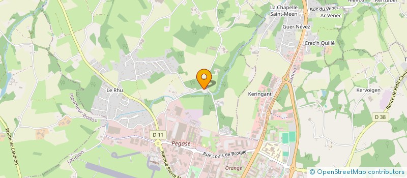 localisation de l'entreprise MONSIEUR JOSEPH ROCHELLE  LANNION