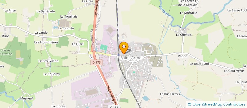 localisation de l'entreprise MONSIEUR JOSEPH RODRIGUEZ  SAINT-ARMEL