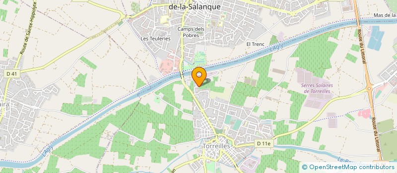 localisation de l'entreprise MONSIEUR JOSEPH ROGE à TORREILLES