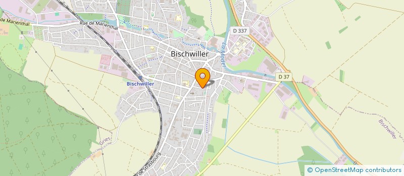 localisation de l'entreprise MONSIEUR JOSEPH ROHMER  BISCHWILLER