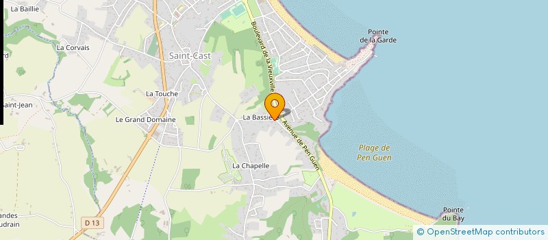 localisation de l'entreprise MONSIEUR JOSEPH ROHON à SAINT CAST LE GUILDO