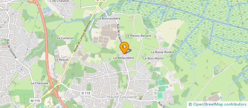 localisation de l'entreprise MONSIEUR JOSEPH ROIRAND  HAUTE-GOULAINE