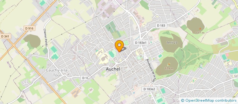 localisation de l'entreprise MONSIEUR JOSEPH ROLIN  AUCHEL