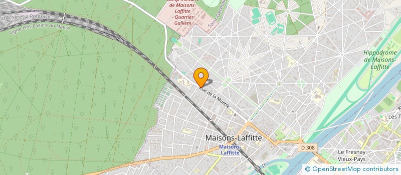 localisation de l'entreprise MONSIEUR JOSEPH ROMAN à MAISONS-LAFFITTE