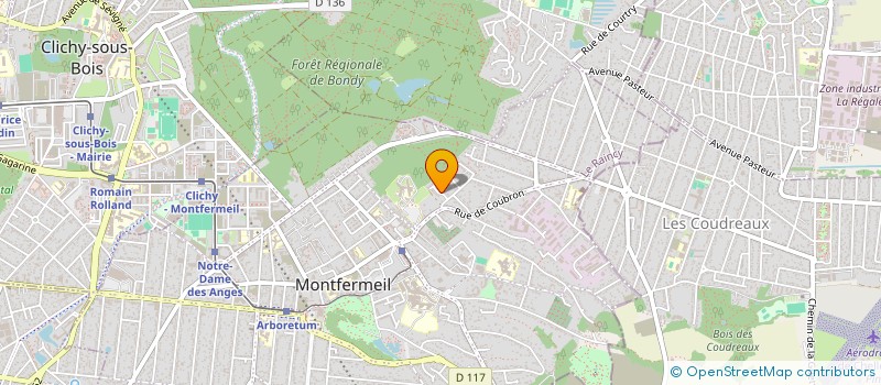 localisation de l'entreprise MONSIEUR JOSEPH RUSSELLO  MONTFERMEIL