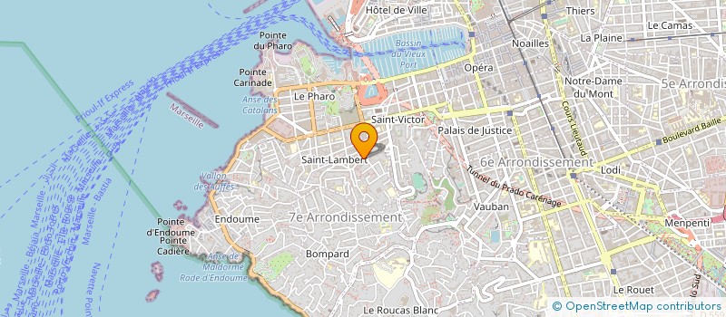 localisation de l'entreprise MONSIEUR JOSEPH RUSSOTTO à MARSEILLE