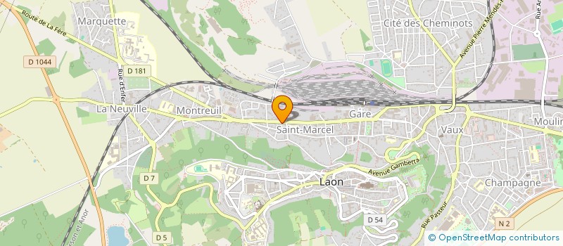 localisation de l'entreprise MONSIEUR JOSEPH SABBAGH à LAON